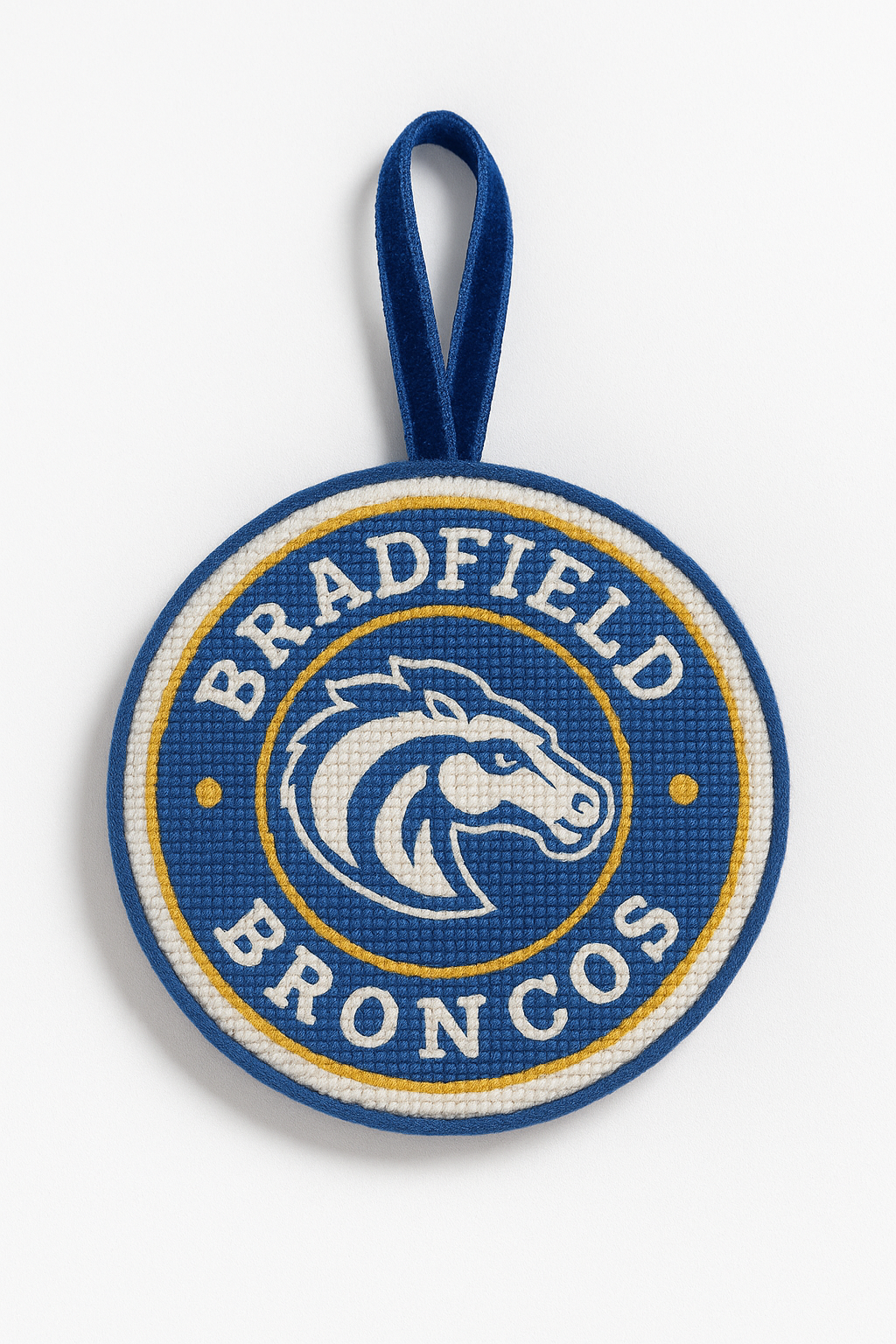 Bradfield Needlepoint Ornament